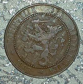 Olanda,2,5 cent 1903