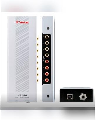 Controller e scheda audio usb per dj vestax vai-40
