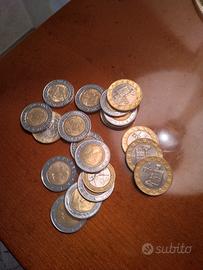20 monete.500 1000 lire