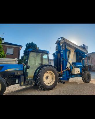 Vendemmiatrice trainata volentieri pellenc