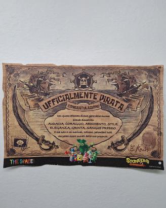 mappa Spongebob un'avventura da pirati