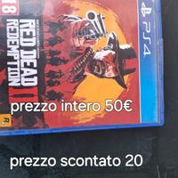 Gioco Ps 4 Red Ded redemption II