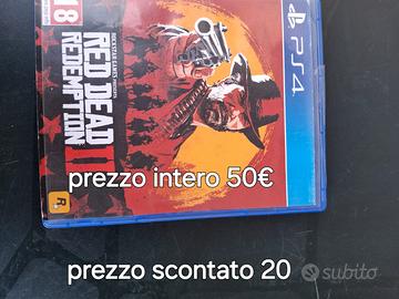 Gioco Ps 4 Red Ded redemption II