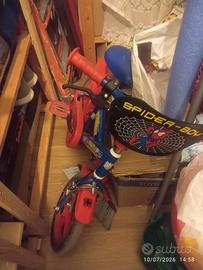 Bicicletta spiderman bambino
