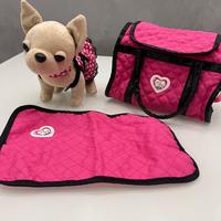 Cagnolino peluche Simba  con borsetta