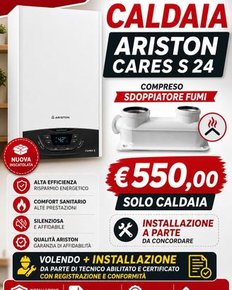 Ariston Cares S 24 NUOVA INSCATOLATA