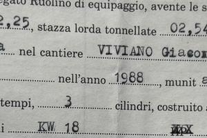 Licenza da pesca 1 gt