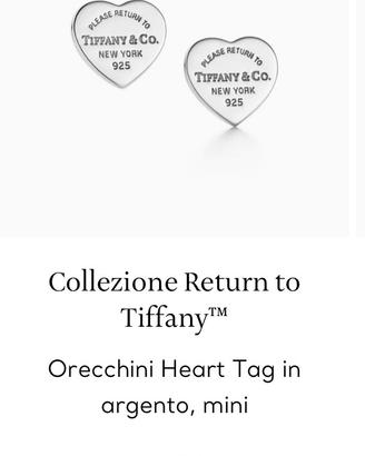 Orecchini Tiffany