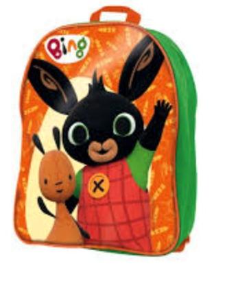 Zaino con dentro dei giochi