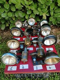 FANALI  E DINAMO X BICI D'EPOCA  FUNZIONANTI