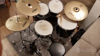 Batteria Tama Rhythm Mate completa + doppio pedale