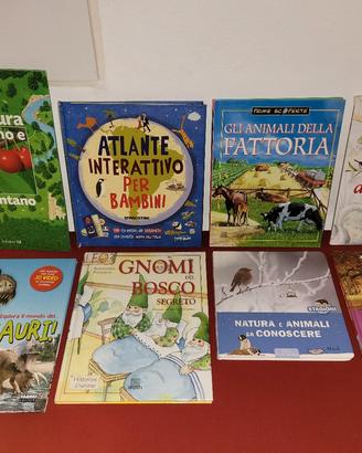 8 libri sulla Natura 4-8anni