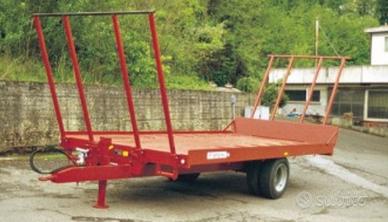 Rimorchio monoasse gemellato francini c 50s