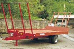 Rimorchio monoasse gemellato francini c 50s