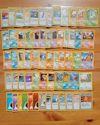 Pokemon Set Base Semicompleto