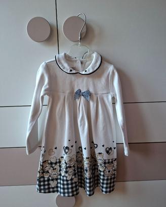 Vestitino autunno/inverno bambina
