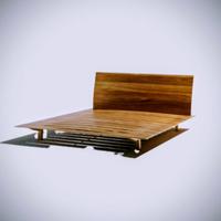 Letto in legno Poliform futon