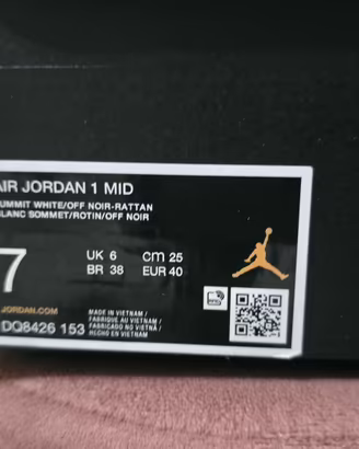 Nike Air Jordan 1 Mid Rattan