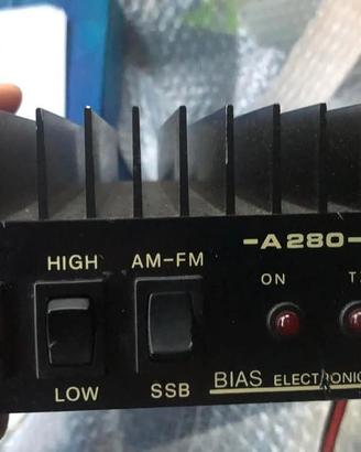 Amplificatore cb  BIAS A280