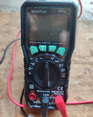 multimetro digitale Mastfuyi FY76