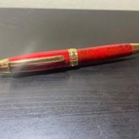 Penna stilografica Iridium Point rossa-oro