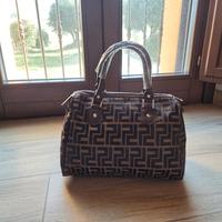 Borsa bauletto fantasia geometrica nuova