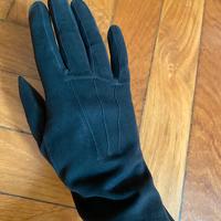 Guanti vintage pelle scamosviata marroni