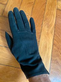 Guanti vintage pelle scamosviata marroni