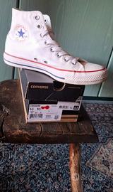 Converse Chuck Taylor All Star Hi Bianche 

