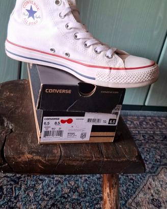 Converse Chuck Taylor All Star Hi Bianche 

