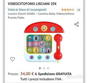 videocitofono Lisciani
