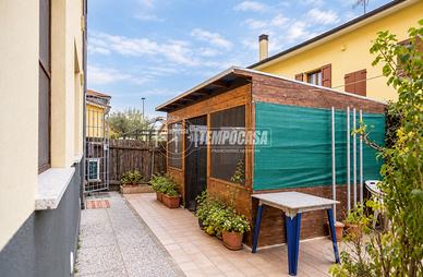 TRILOCALE CON GIARDINO
