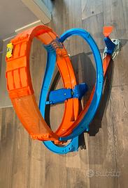 Pista hotwheels action loop gigante