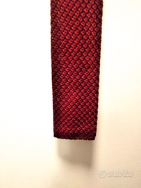 Cravatta in maglia di seta