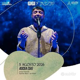 Ascea paese 2-9 Agosto per 2. Finizio in concerto