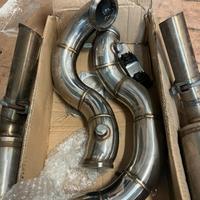 Scarichi sportivi artigianali per bmw 335i