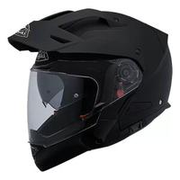 CASCO MOTO SMK HIBRYD EVO MENTONIERA STACCABILE