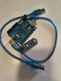 N. 1 Arduino nano e N. 1 Arduino Uno