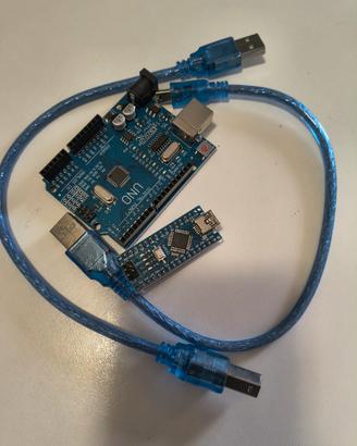 N. 1 Arduino nano e N. 1 Arduino Uno
