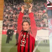 Foto Andrij Ševčenko autografata
