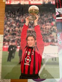 Foto Andrij Ševčenko autografata