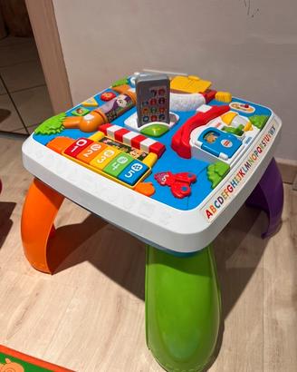 Scivolo e tavolo interattivo