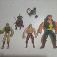 Lot vintage figure, Hercules ToyBiz, Conan Hasbro,