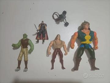 Lot vintage figure, Hercules ToyBiz, Conan Hasbro,