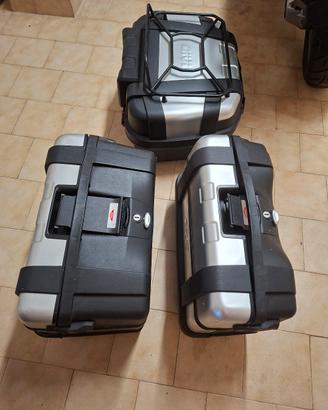 TRIS VALIGE GIVI TREKKER MONOKEY