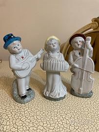 Bomboniere musicisti in porcellana