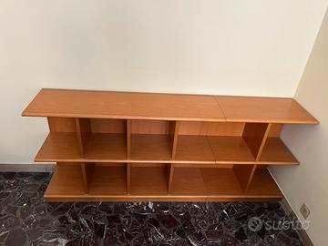 Mobile Libreria Bassa a Scomparti