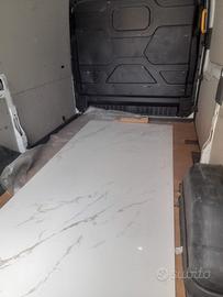 2 lastre gres effetto marmo 