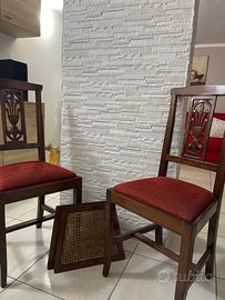 Sedie in legno