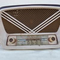 Radio d'epoca a valvole compagnia mediterranea ita